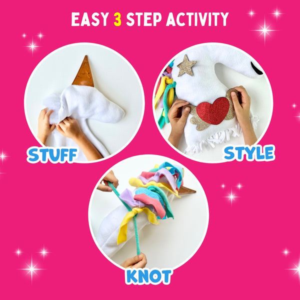 PEPPLAY MAKE YOUR UNICORN PILLOW