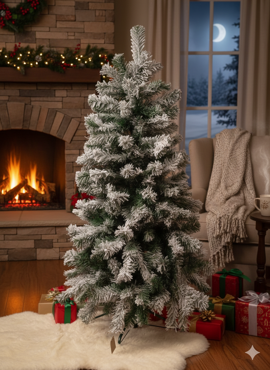 SWEN 4 feet BIANCA christmas tree with frosting