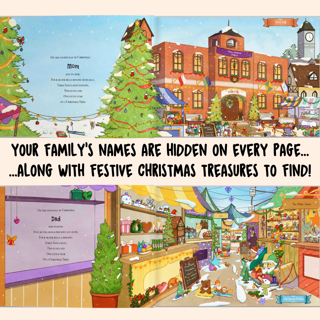 My Family's 12 Days of Christmas Seek & Find