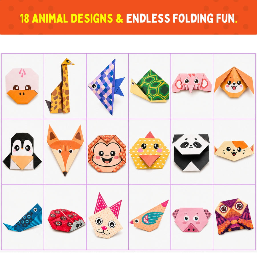 PEPPLAY ORIGAMI ART ANIMAL KINGDOM - SAFARI PACK