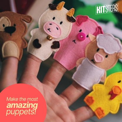DIY Finger Puppet Kit