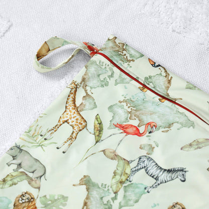 Baby its wild world Wet bag