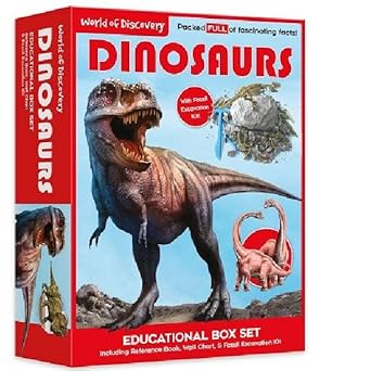 World of Discovery Dinosaurs Educational Box Set