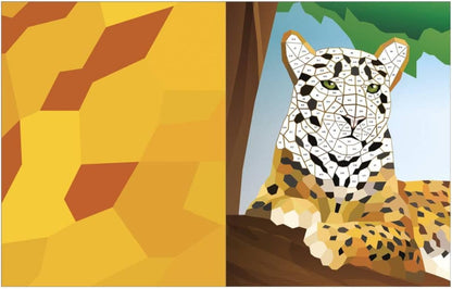 Kaleidoscope Sticker Mosaics: Amazing Animals