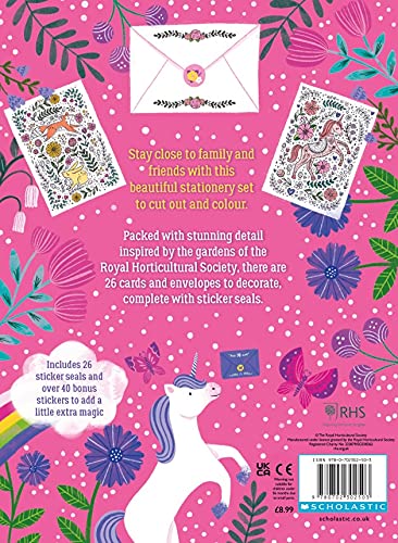 My Unicorn Garden Cards and Envelopes