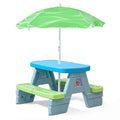 Step2 Sun & Shade Picnic Table W/Umbrella