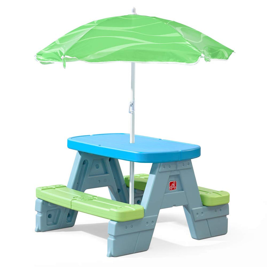 Step2 Sun & Shade Picnic Table W/Umbrella