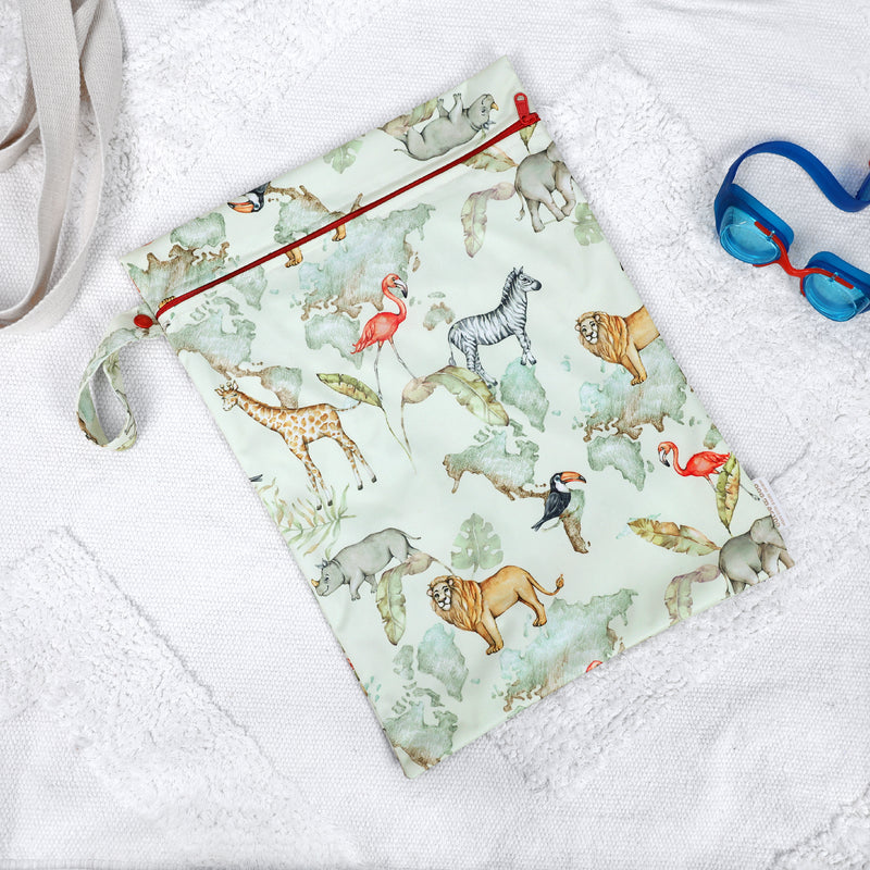 Baby its wild world Wet bag