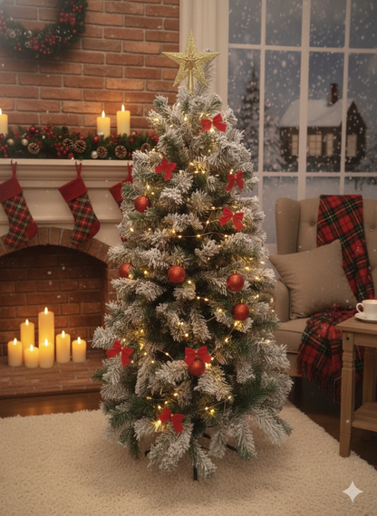 SWEN 4 feet BIANCA christmas tree with frosting