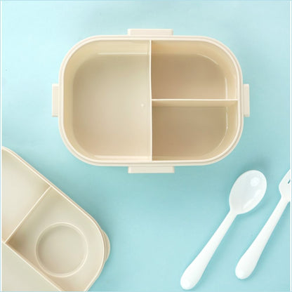 Little Surprise Box, Orange Big Eye Dino 2 decker Lunch Box for Kids