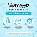 Ocean Body Mist | Water-Based Body Mist for Kids