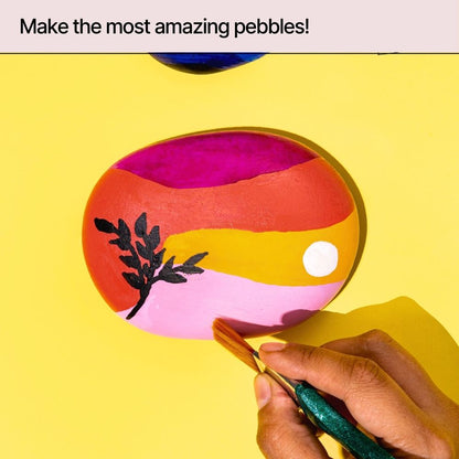 DIY Pebble Painting Box (5 people)