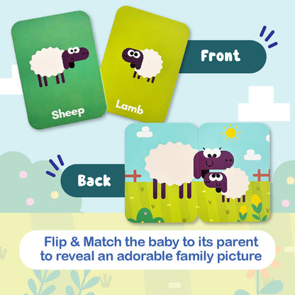 FLASH CARDS ANIMALS & THEIR BABIES