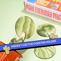DIY Cactus Coaster Holder Kit