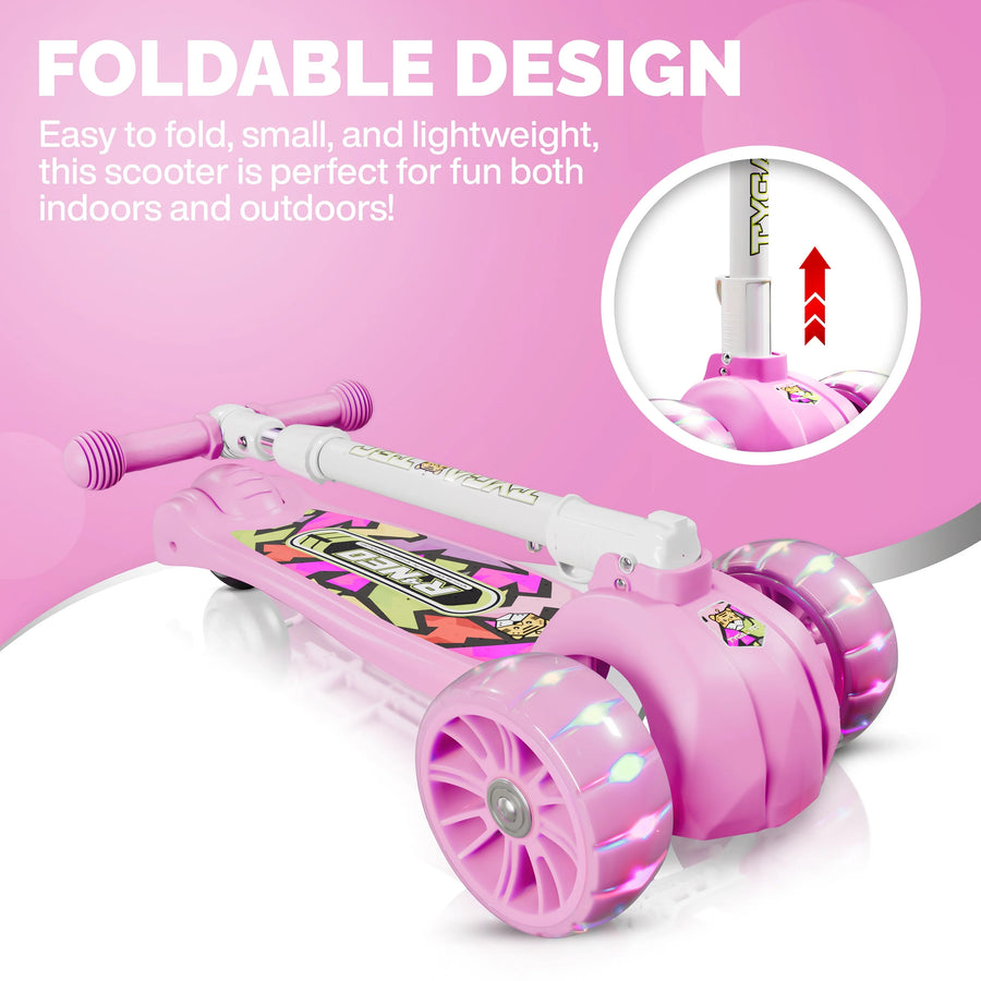 Tygatec Zoomer 3 wheel ( Color Pink )