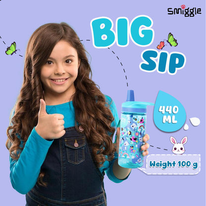 SMIGGLE Animalia Collection Bottles Plastic Mint 4Y+