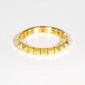 Spike Enamel Bracelet | Gold