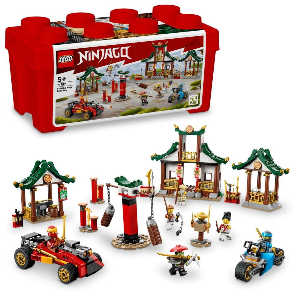LEGO NINJAGO Creative Ninja Brick Box Building Toy Set |  5+ Years