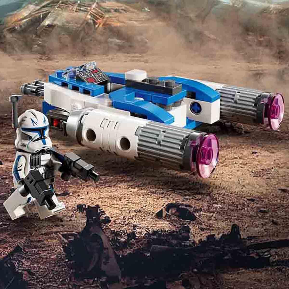 LEGO Star Wars Captain Rex Y-Wing Microfighter Set 75391 Building Blocks Toys for 6+ Gift for Boys and Girls