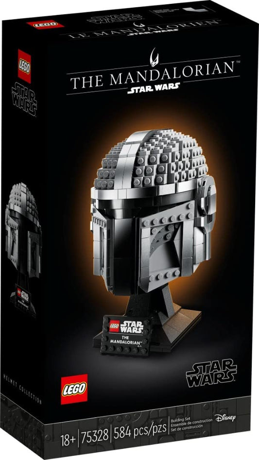LEGO Star Wars The Mandalorian Helmet Building Kit | 18+Yrs