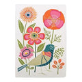 Handmade Embroidered Journal: Avian Friends