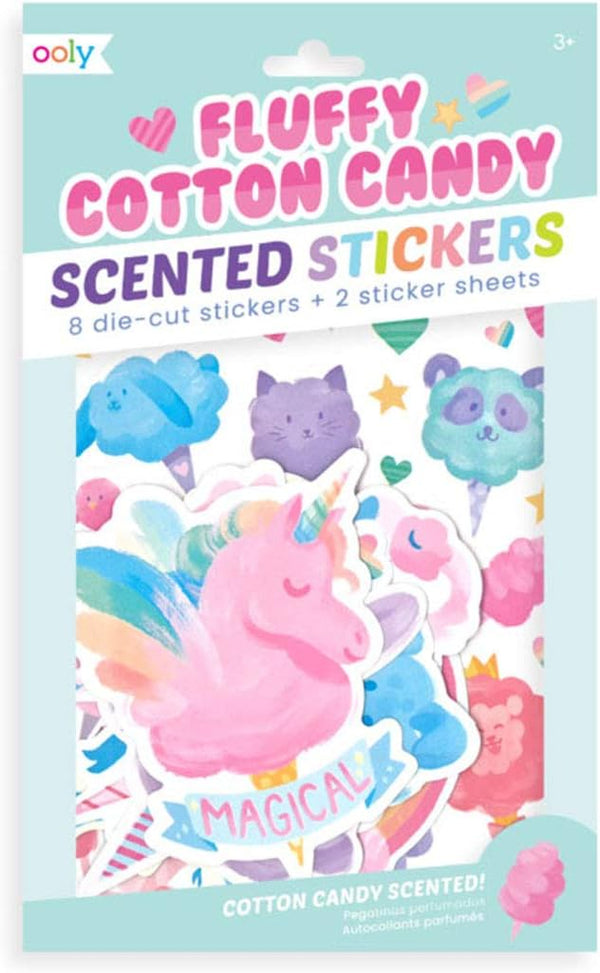 Stickiville Stickers: Fluffy Cotton Candy