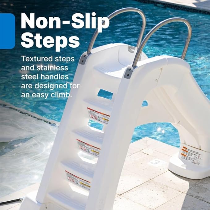 STEP2 VERO POOLSIDE SLIDE (WHITE)