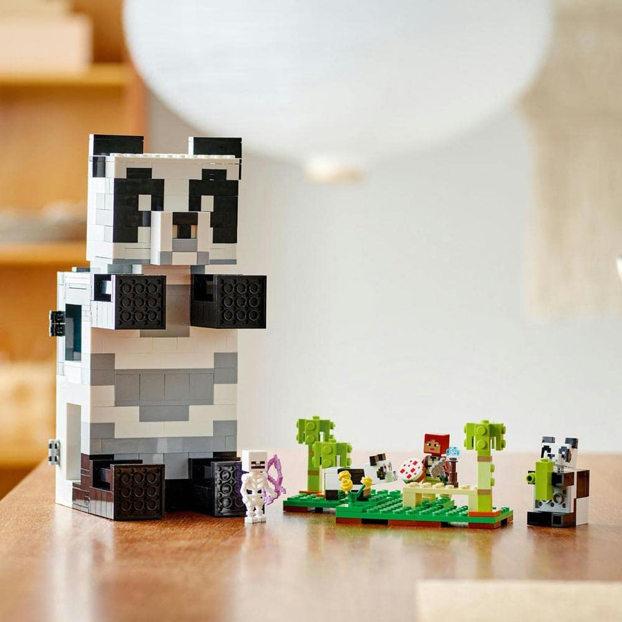 LEGO Minecraft The Panda Haven Building Toy Set (553 Pieces)