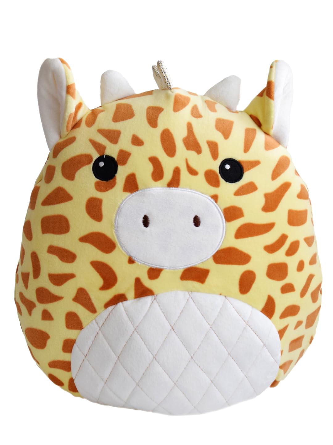 Mirada 30cm Supersoft Giraffe Cushion Toy - Yellow