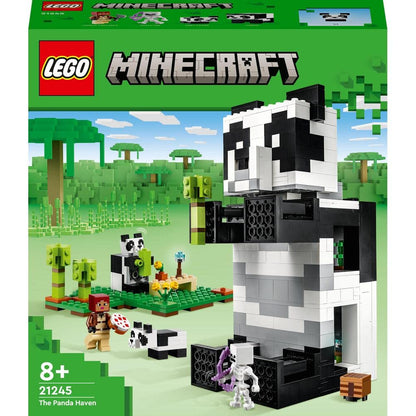 LEGO Minecraft The Panda Haven Building Toy Set (553 Pieces)