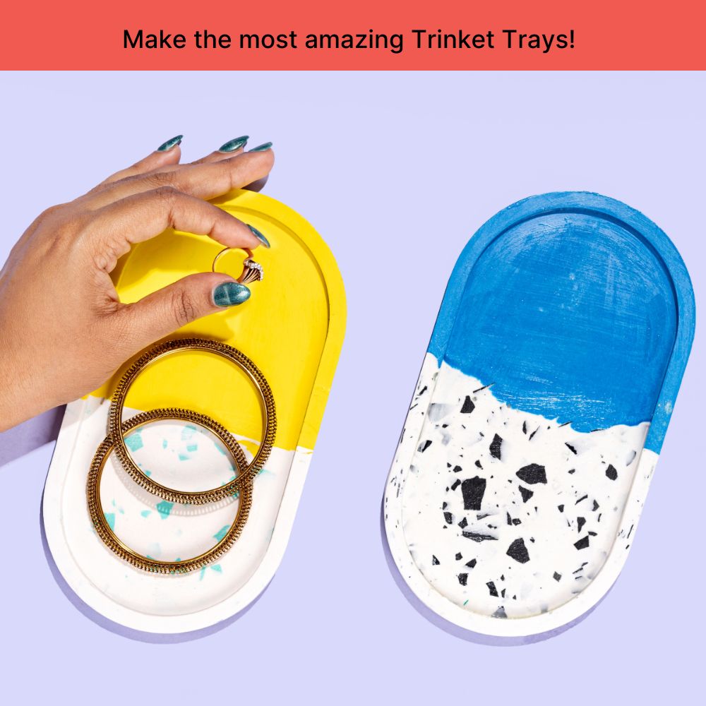 DIY Jesmonite Terrazzo Trinket Tray Kit