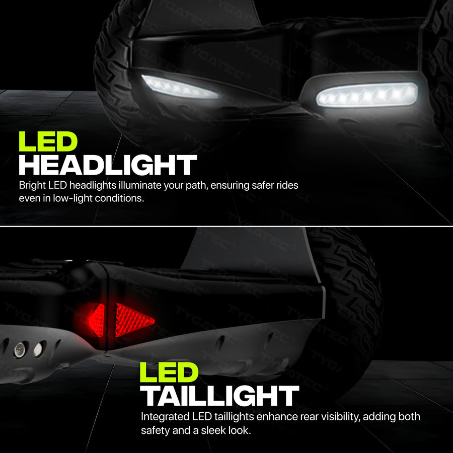 TYGATEC T6 Off-Road SUV Hoverboard (Ed- Hardy Color)