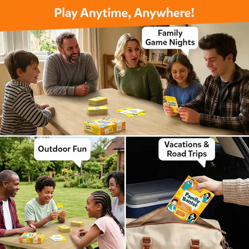 Family Banter | Card Game for the Family | Conversation Starters