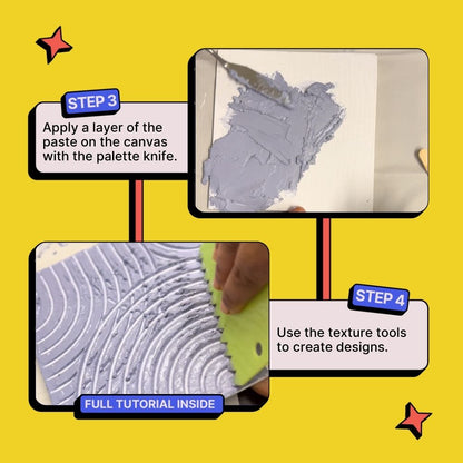 DIY Texture Painting Kit