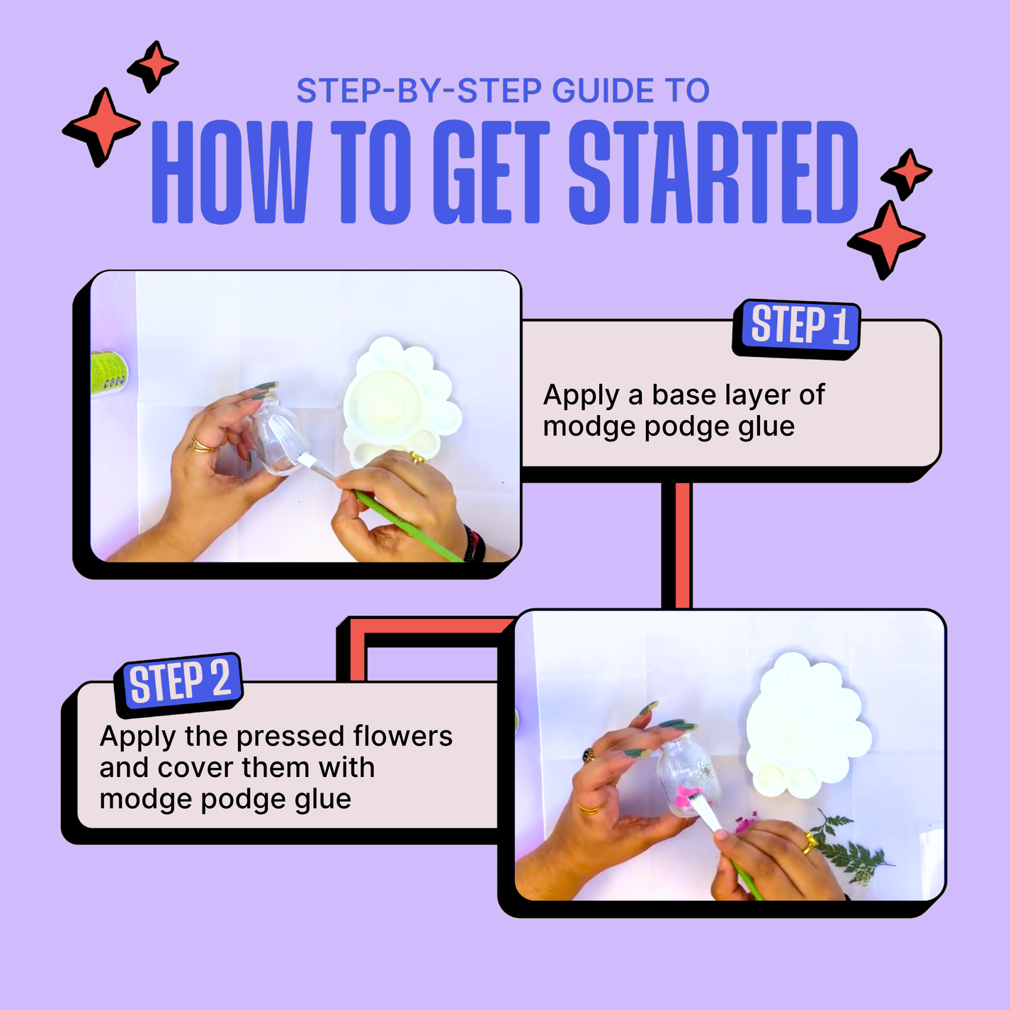 DIY Floral Glow Jar Kit