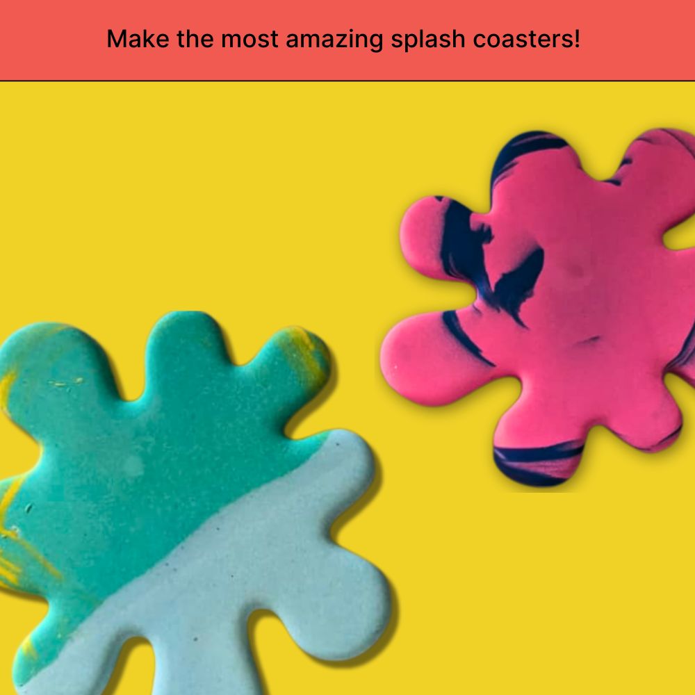 DIY Jesmonite Splash Coaster Kit