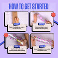 COMBO: DIY Floral Glow Jar Kit & DIY Light Bottle Painting Kit