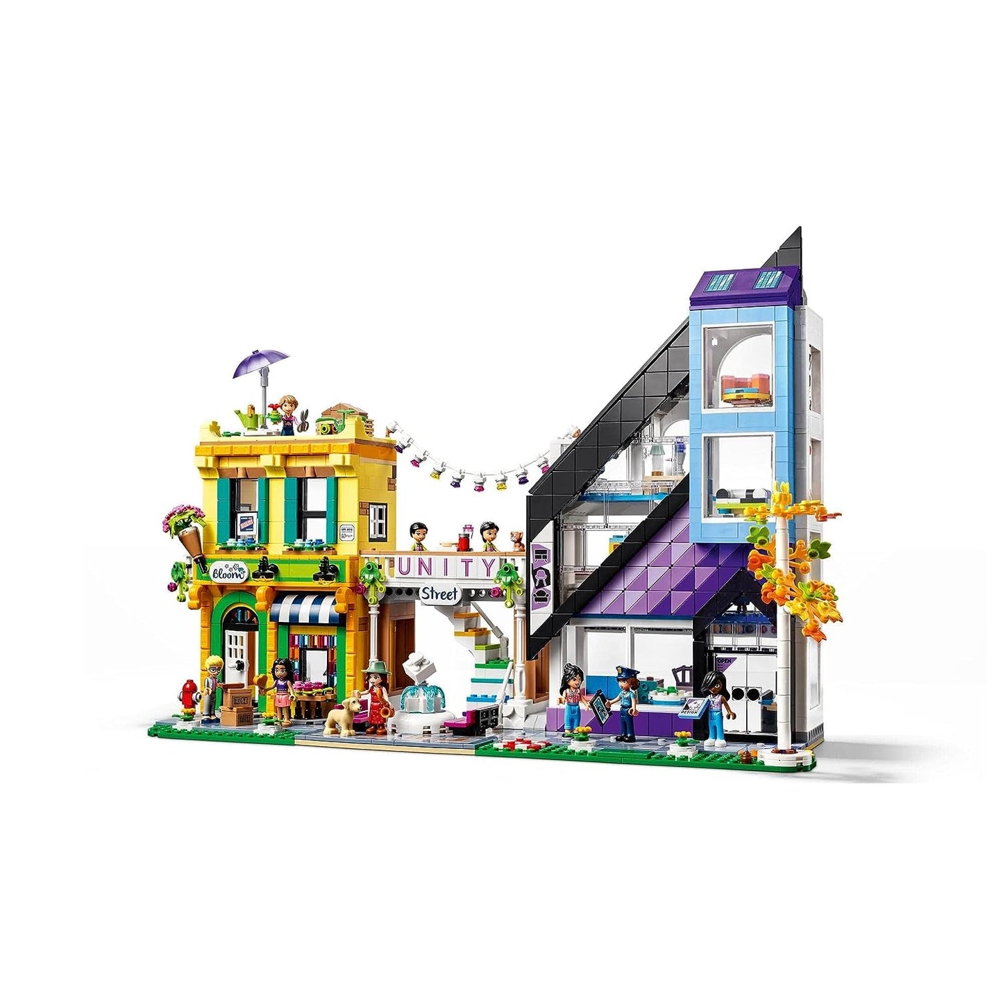 LEGO Friends Downtown Flower and Design Stores Building | 12 Yrs+