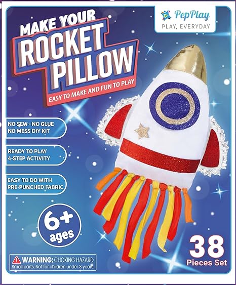 PepPlay Make Your Rocket Pillow