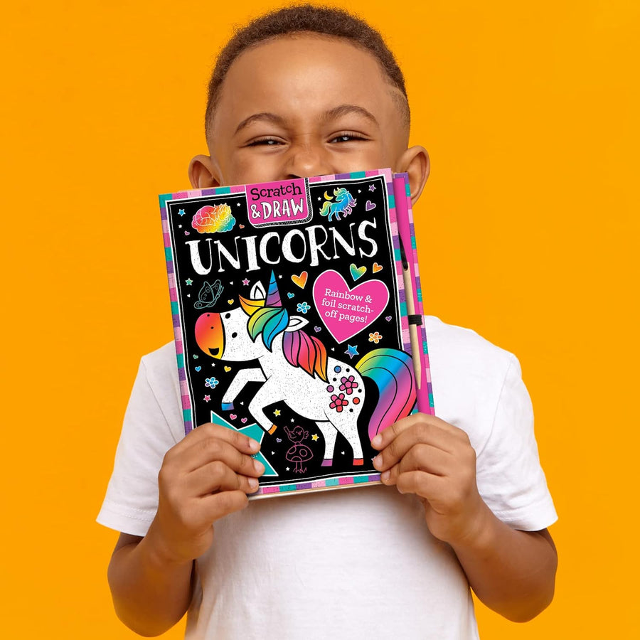 Scratch and Draw: Unicorns| 5 Years & Up