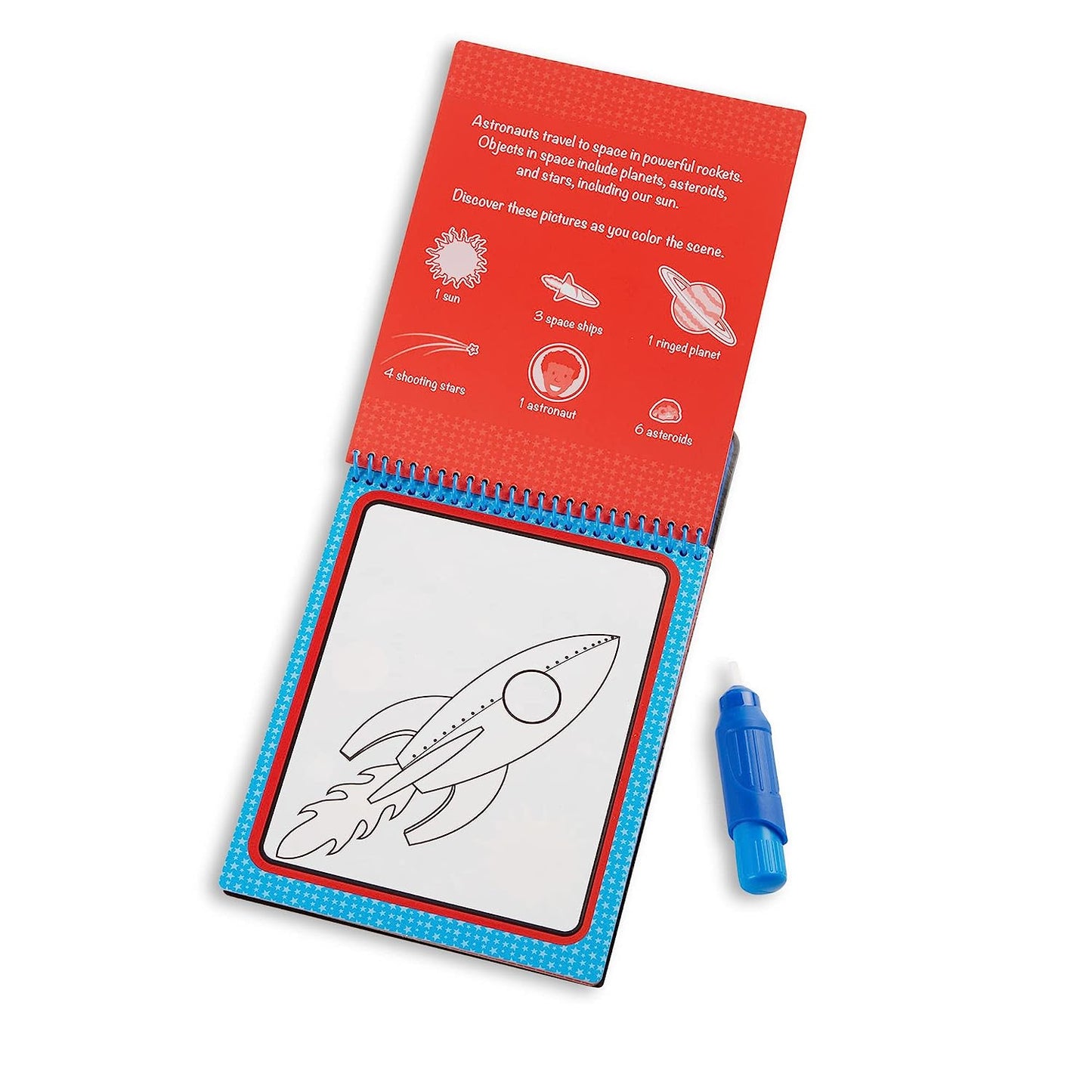 Water Wow! Space - Reusable Water-Reveal Colouring Activity Pad