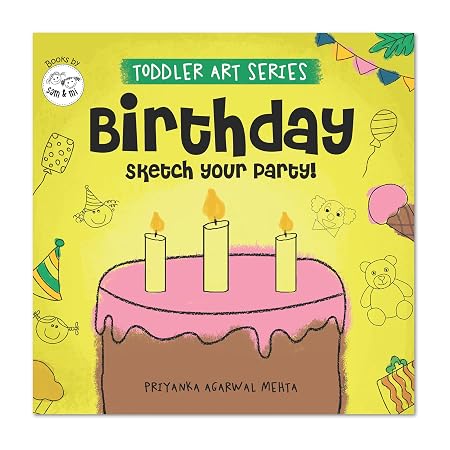 Toddler Art Series - Birthday Sketch Your Party!