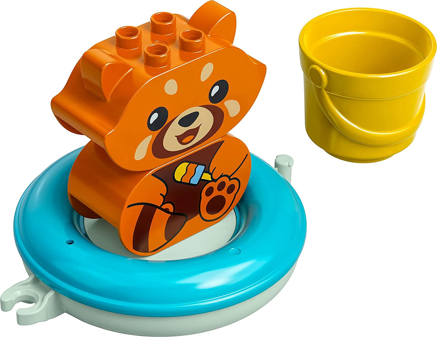 LEGO DUPLO My First Bath Time Fun: Floating Red Panda Building Toy