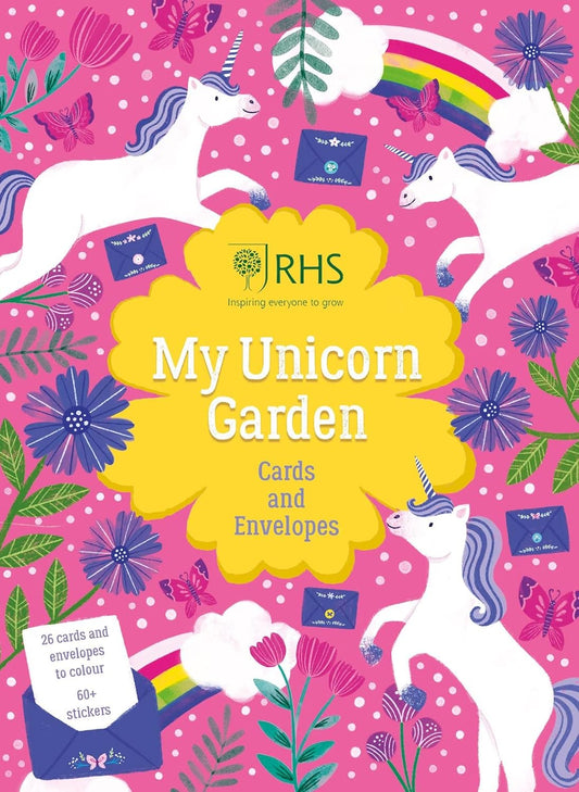 My Unicorn Garden Cards and Envelopes