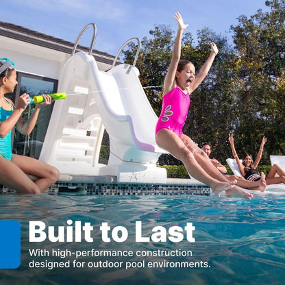 STEP2 VERO POOLSIDE SLIDE (WHITE)