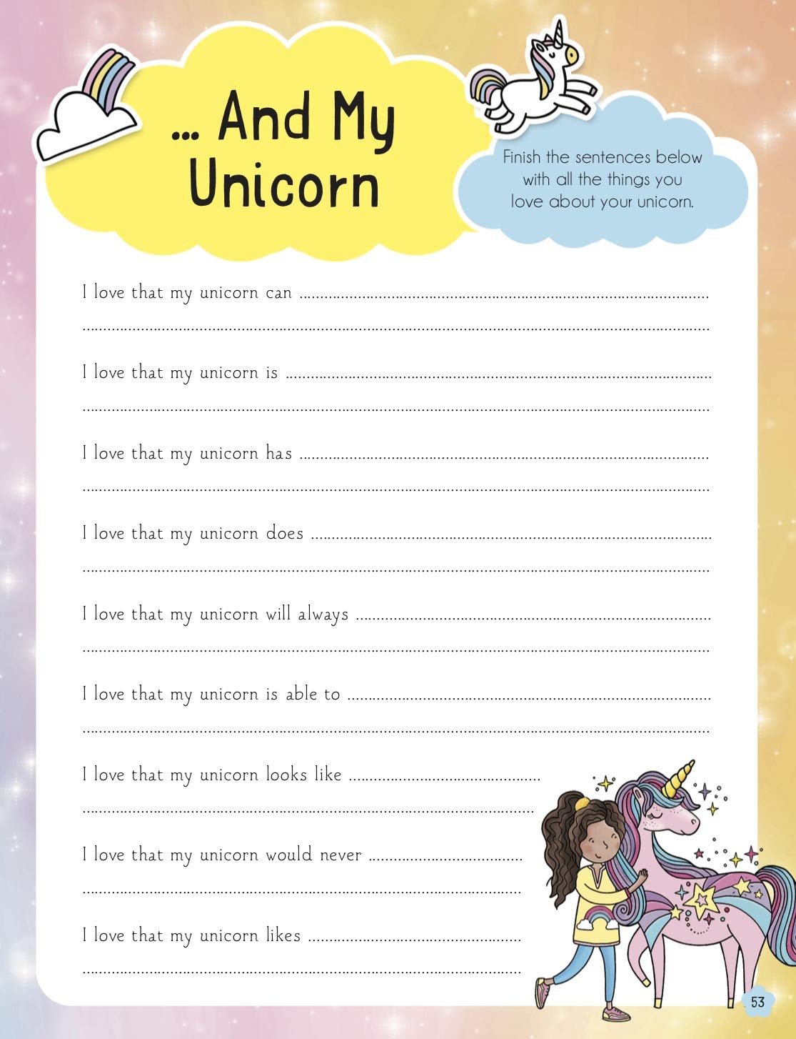 My Unicorn and Me: My Thoughts, My Dreams, My Magical Friend ('All About Me' Diary & Journal Series)