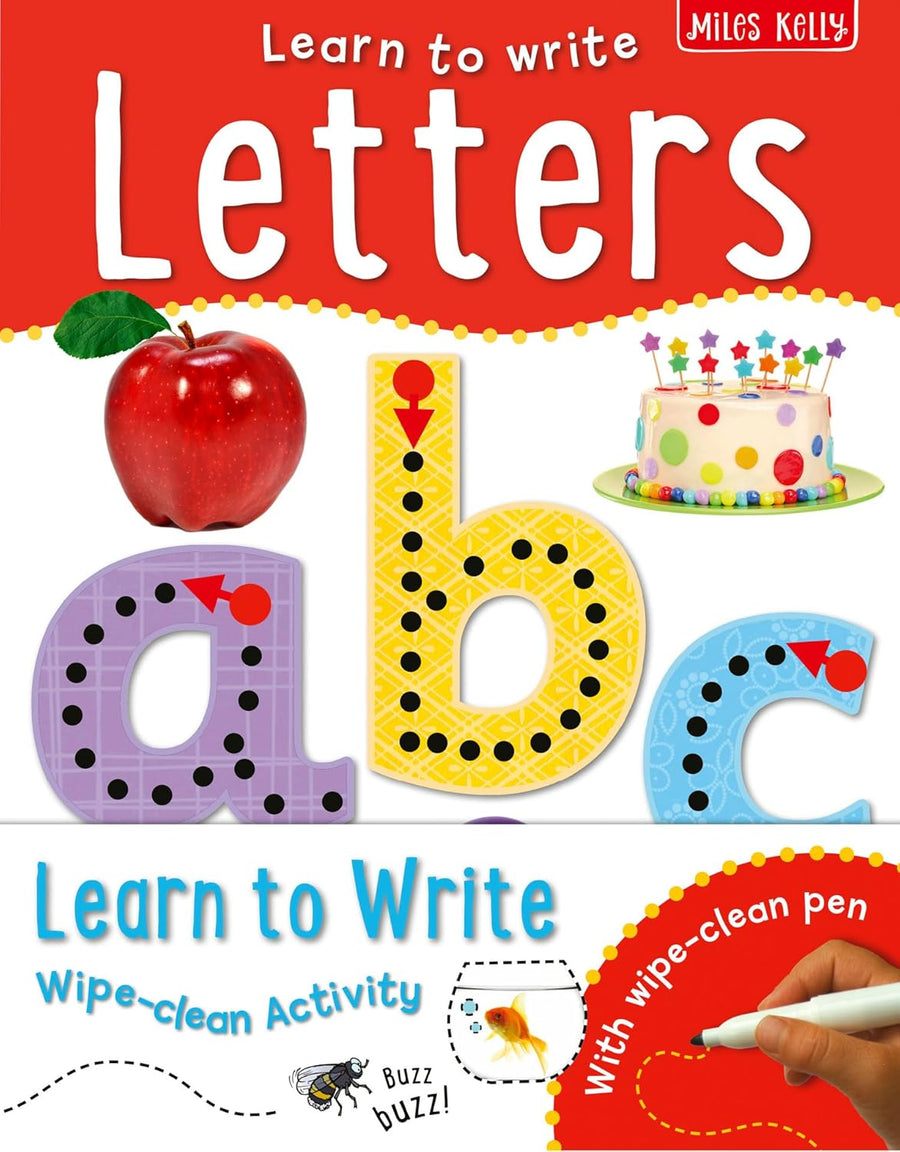 Learn to Write: A Reusable Wipe-Clean Boxset Designed to Help Children Master Writing Through Play | 3+ Years