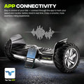 TYGATEC T6 Plus Off-Road SUV Hoverboard APP CONNECTIVITY (Carbon Black)