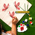 Painting Starter Pack: DIY Mini Painting Kit, DIY Light Bottle Painting Kit &DIY Tote Bag Painting Kit