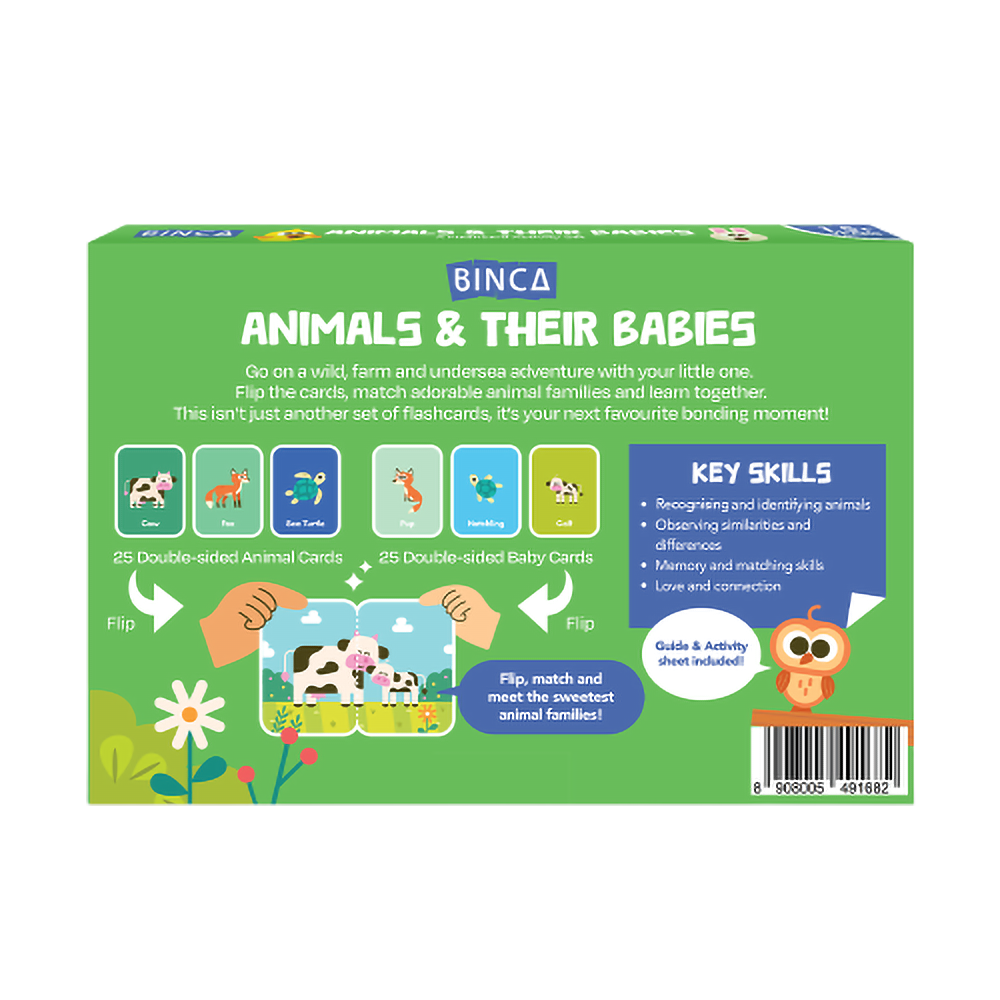 FLASH CARDS ANIMALS & THEIR BABIES